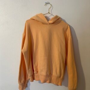 a new day Peach Hoodie